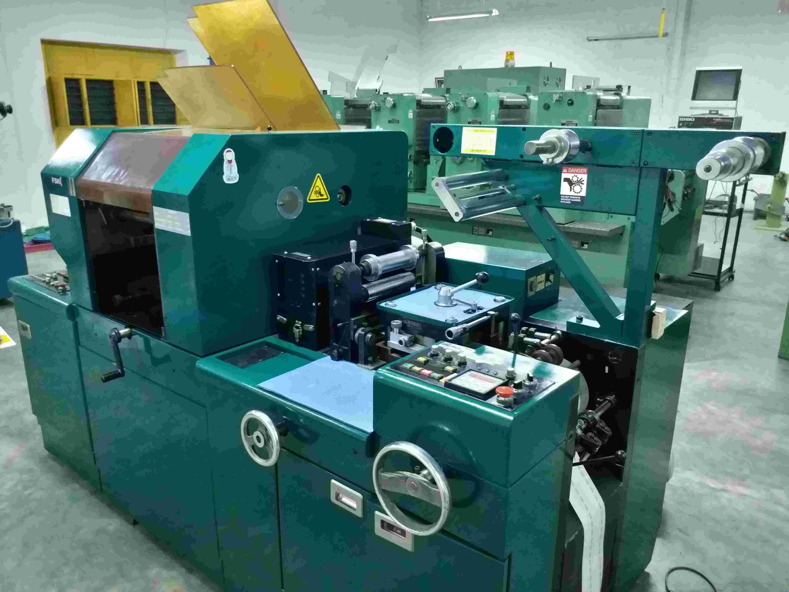 USED FSK LABEL PRINTING MACHINE | MK PRINTECS MACHINERY