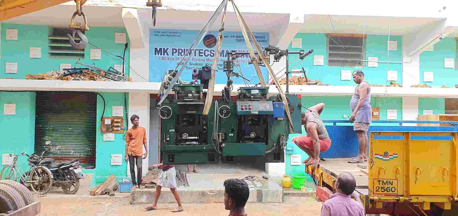 DIE CUTTING AND HOT STAMPING MACHINE | MK PRINTECS MACHINERY