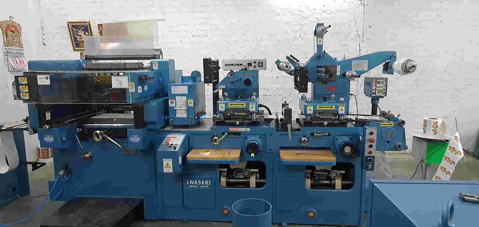 SEMI ROTARY LABEL PRINTING MACHINE | MK PRINTECS MACHINERY