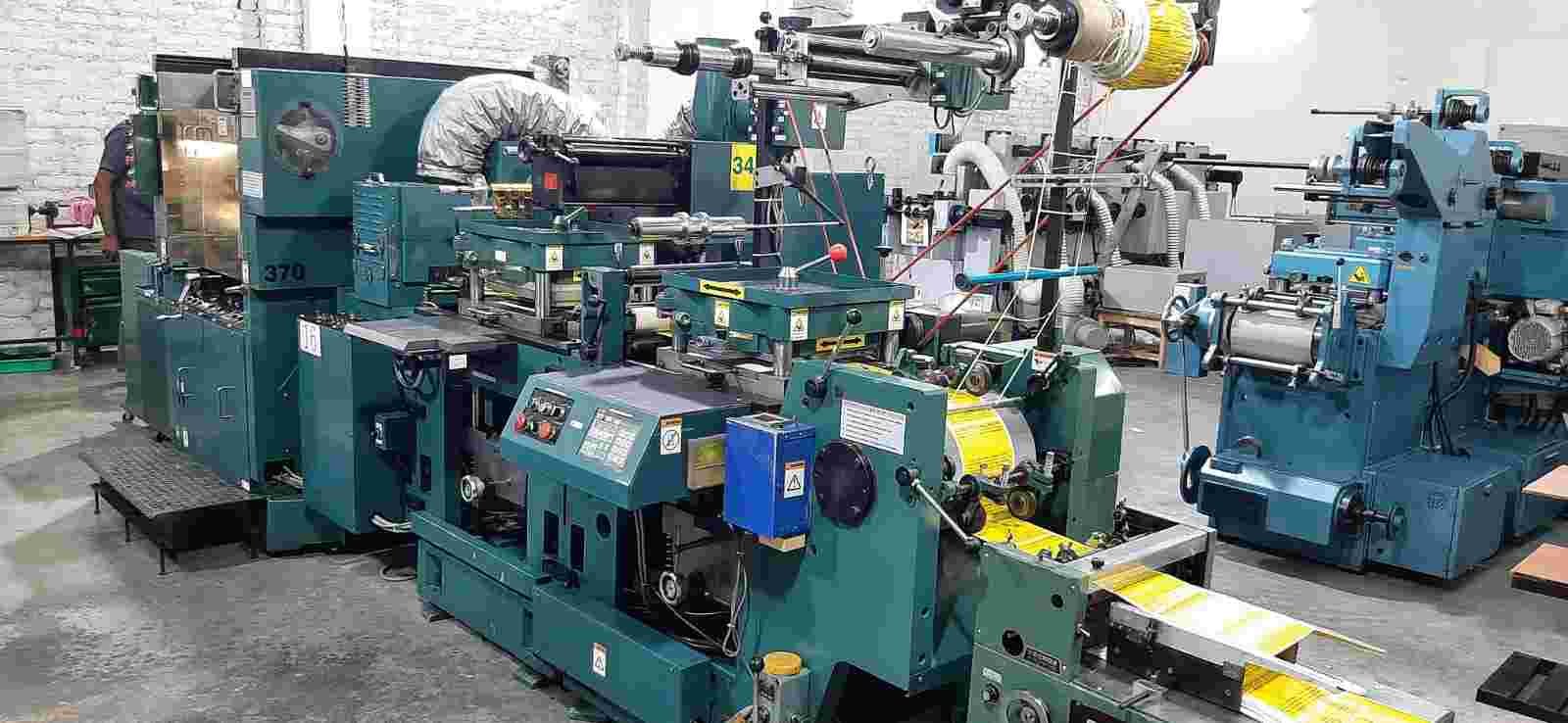 LINTEC SRDH 520 SERVO - JAPANESE SEMI ROTARY LABEL PRINTING MACHINE SUPPLIER IN INDIA | MK PRINTECS MACHINERY | +91 9842985143