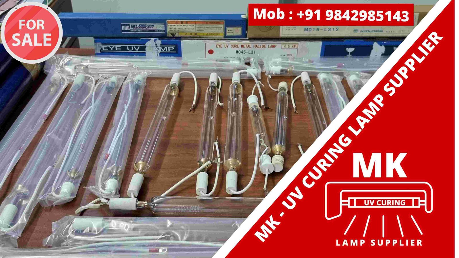 FOR SALE - UV CURING LAMP | MK - UV CURING LAMP SUPPLIER | +91 9842985143